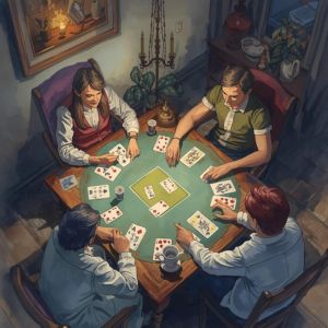 Sảnh game bài F1686B với nhiều bàn chơi