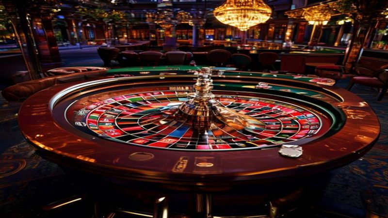 Bánh xe Roulette châu Âu 37 ô với bàn cược